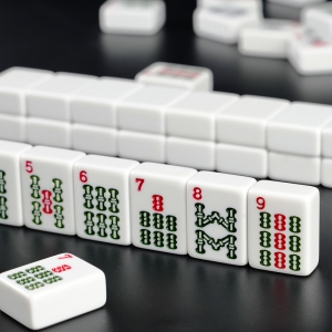 Amerikanisches Mahjong-Stein-Set