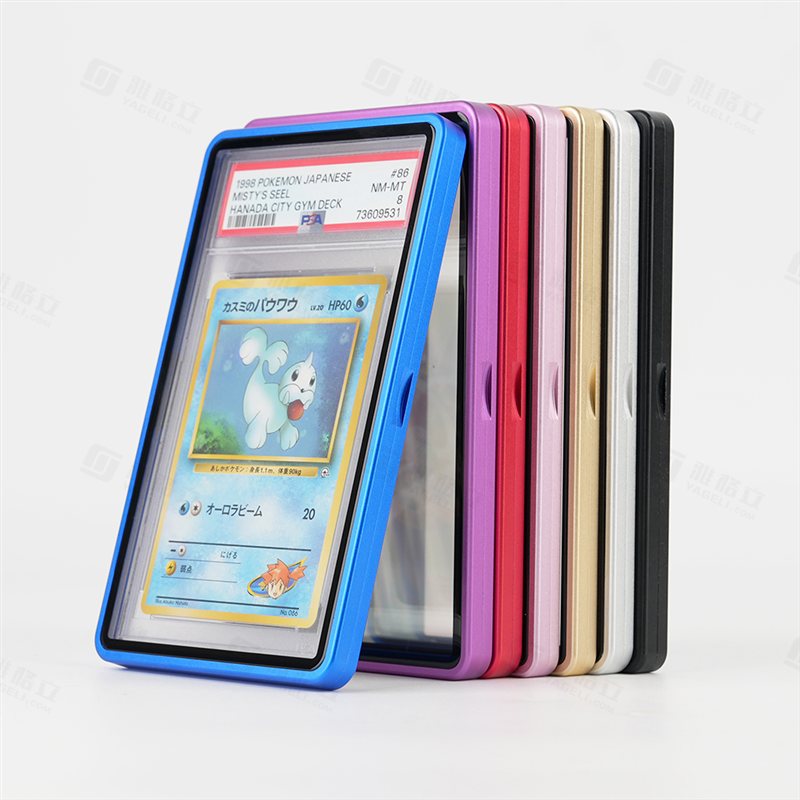 YAGELI Aluminium Magnetische Graded Card Slab Hülle